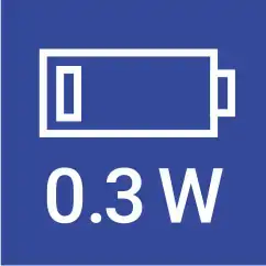 Standby 0.3W