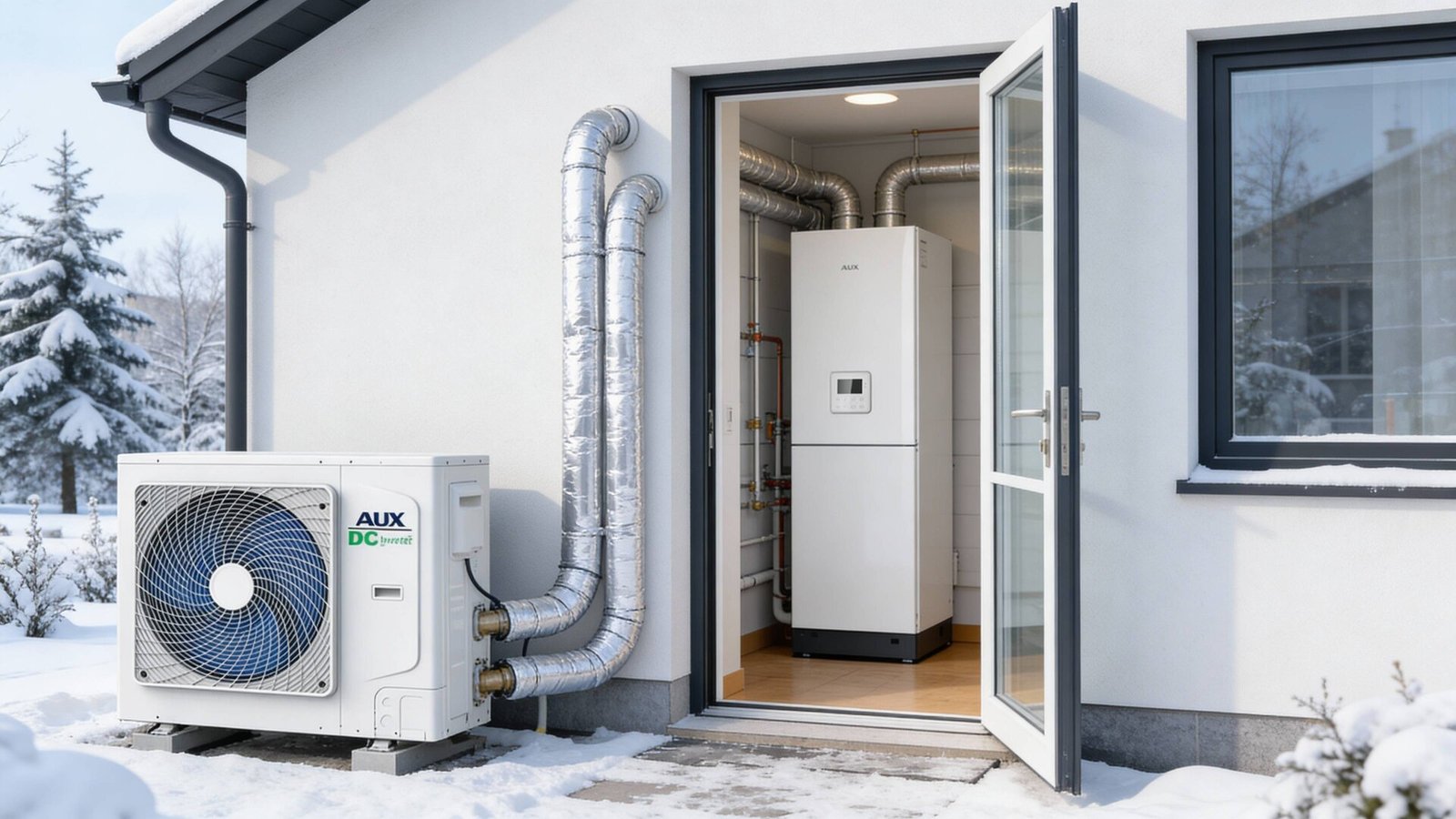 Pompat e nxehtësisë AUX